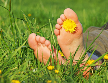 Picture of Hyperhidrosis models Feet