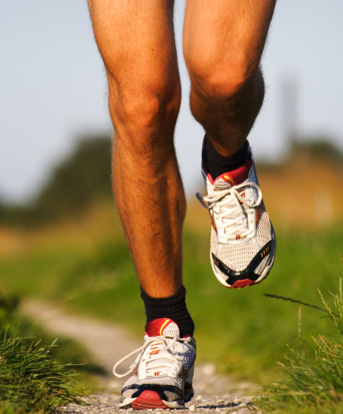 Ann Arbor athletes foot treatment model with running shoes