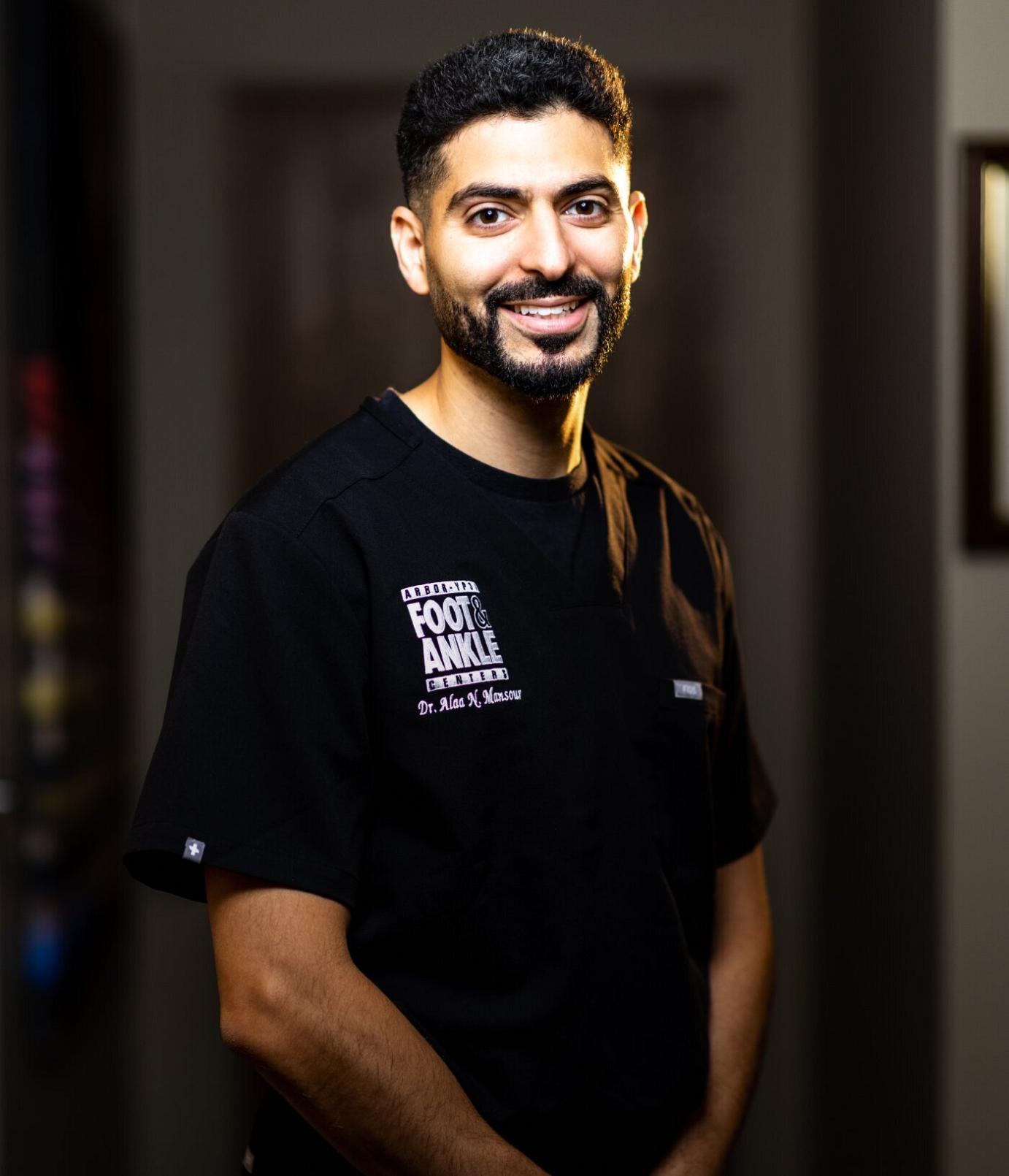 Dr. Alaa Mansour, Ann Arbor foot and ankle surgeon. Arbor - Ypsi Foot & Ankle Centers