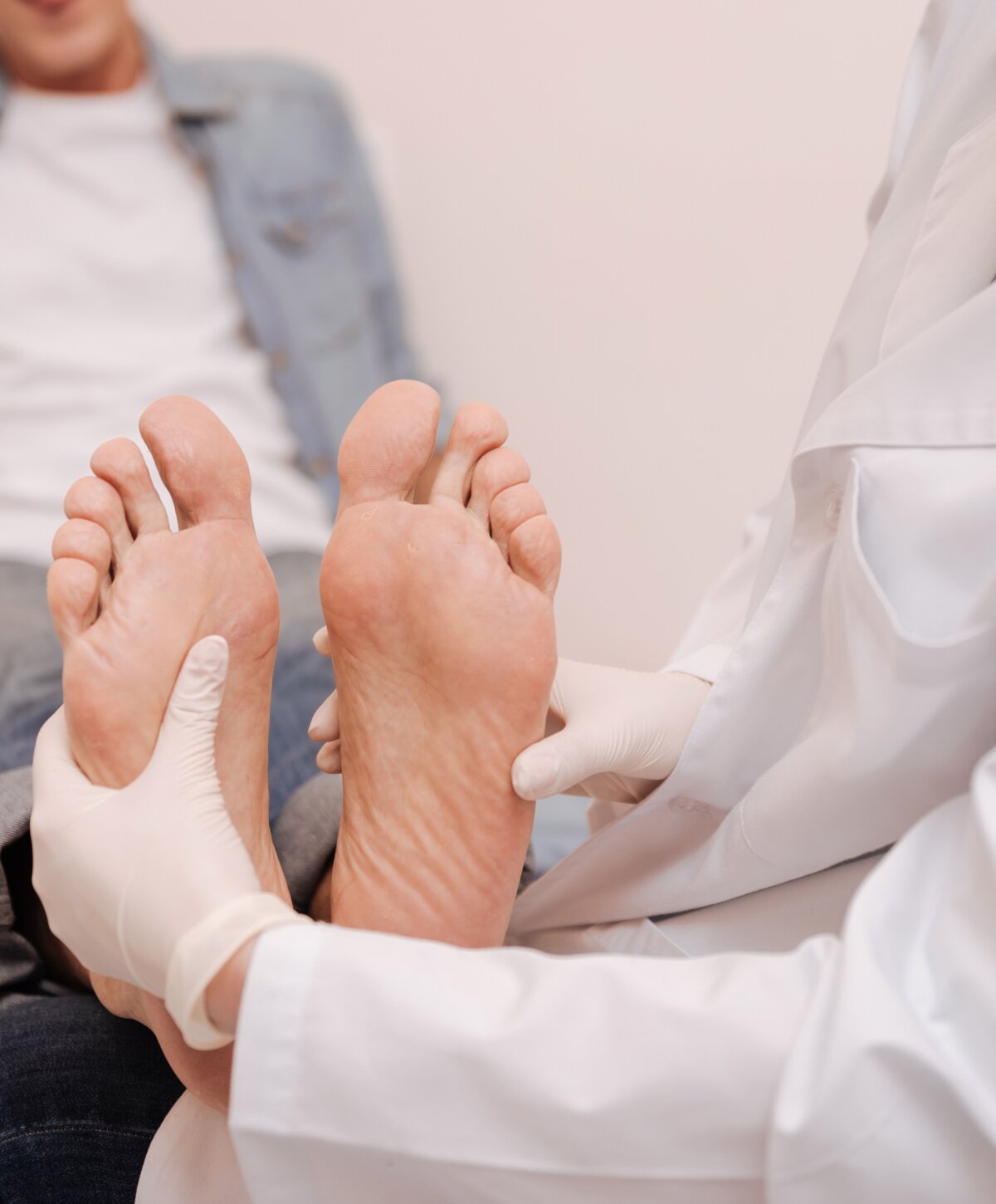Ann Arbor diabetic foot care model receiving treatment